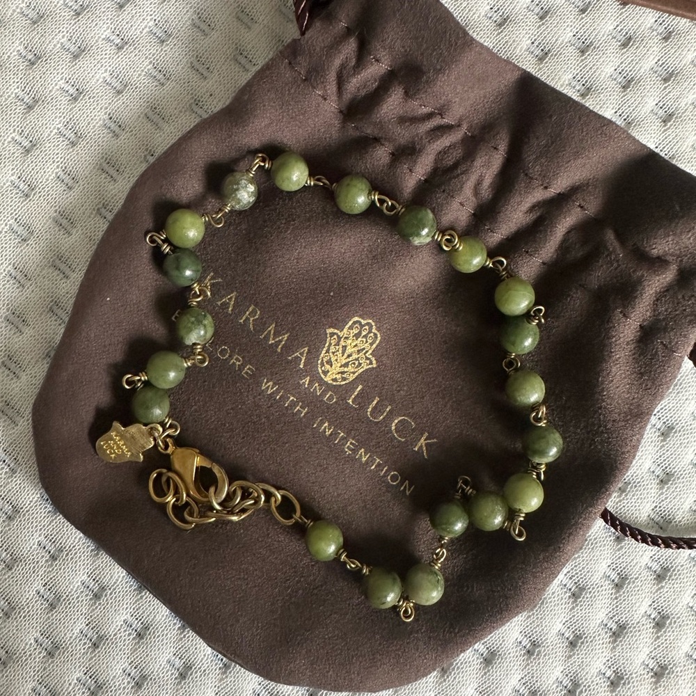 Karma and luck anklet new in box